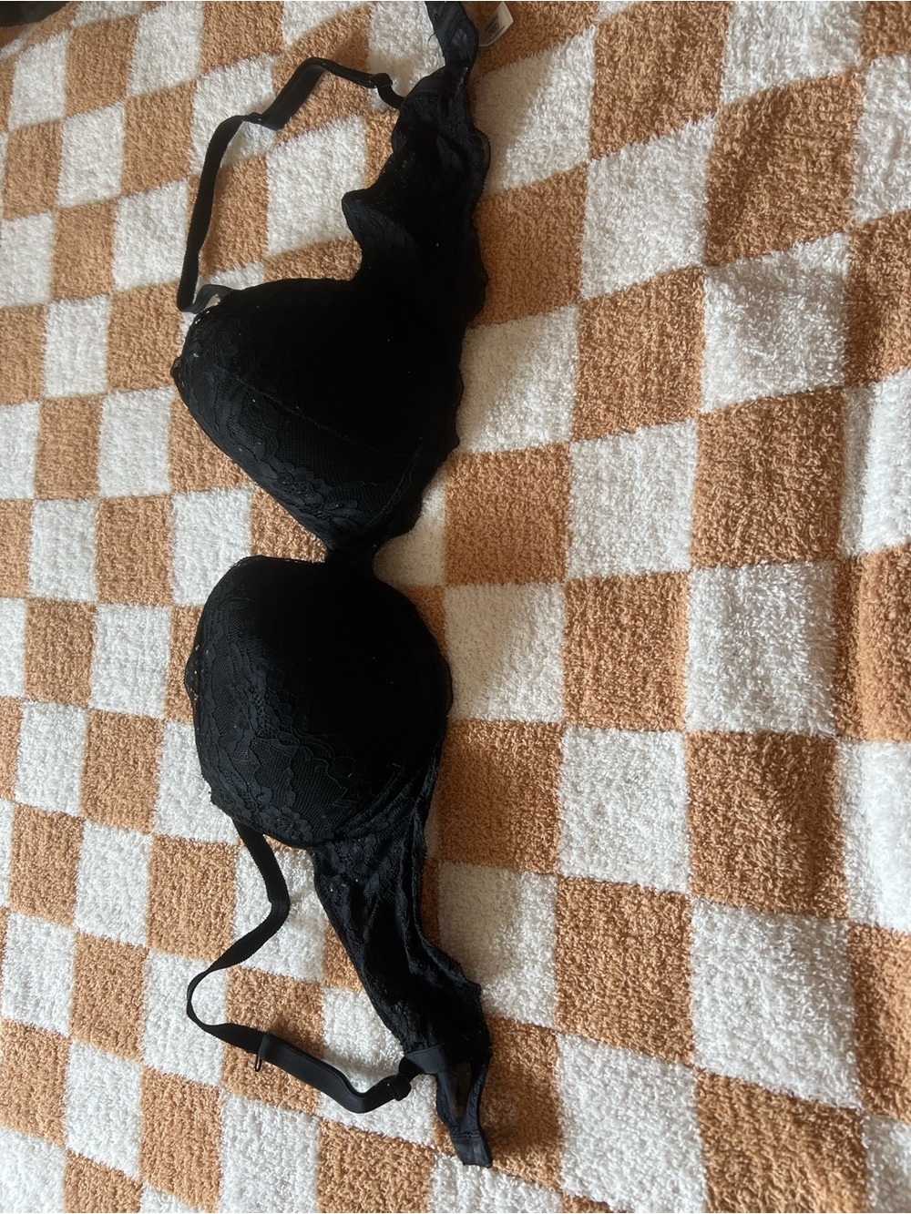 SO Black Lace Underwire Bra